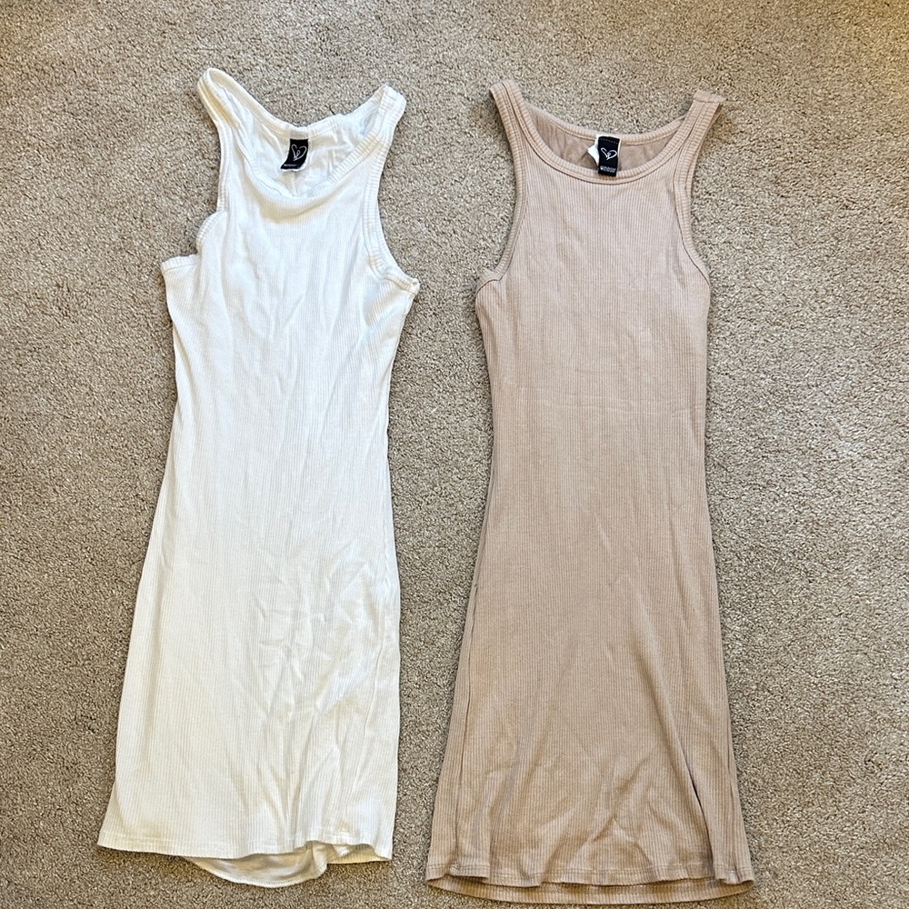 Windsor Tan Ribbed Sleeveless Top